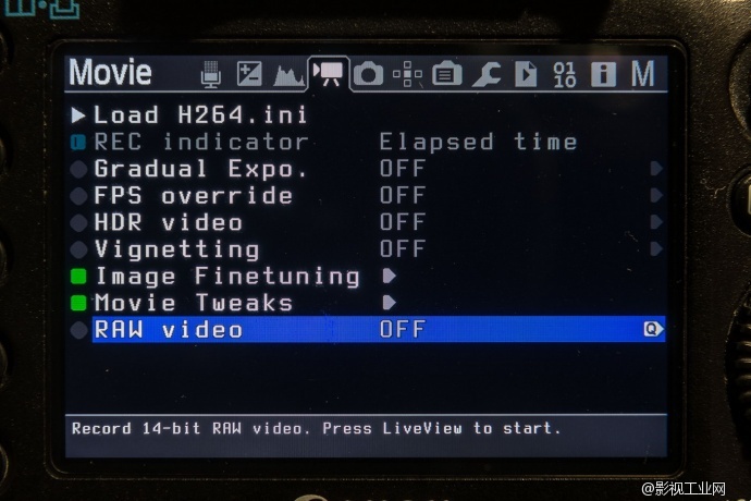 手把手教你玩5D3的RAW视频