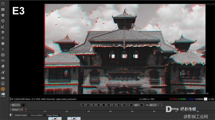 3D立体拍摄后期制作校正介绍