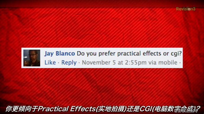 FilmRiot视频第352集,(你更倾向于Practical Effects(实地拍摄)还是CGI(电脑数字合成)?)与康叔叔互动-中文字幕