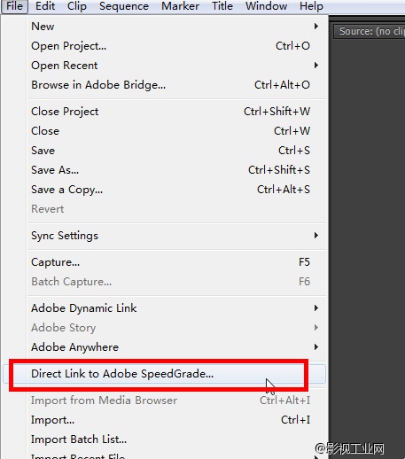 关于Speedgrade支持Sony F系列 Raw,以及其他视频格式,互导的统一回答