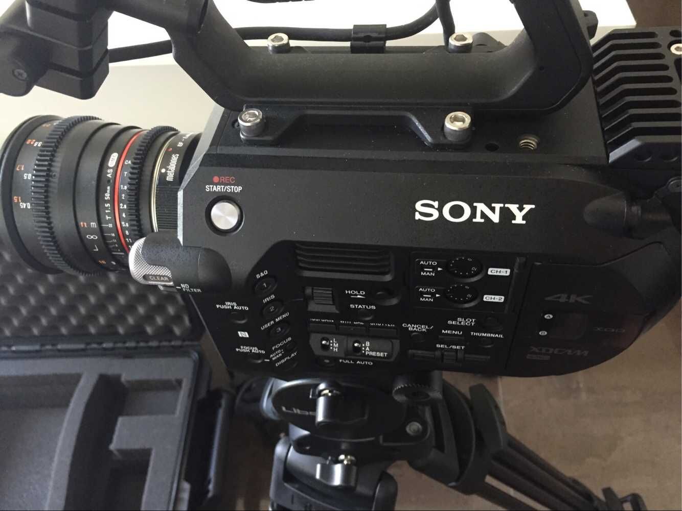 4k数字摄影机sony fs7 定焦头