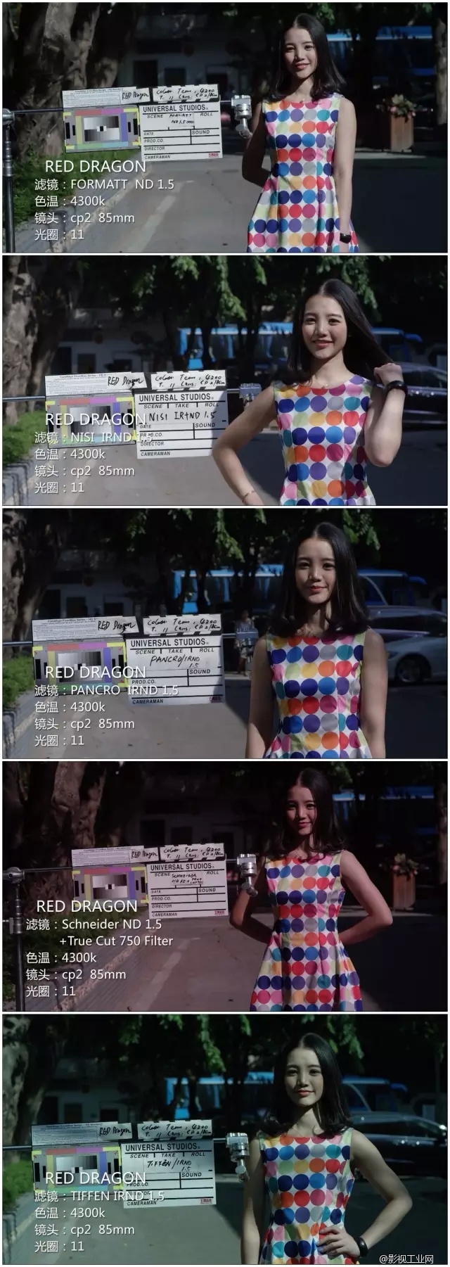 “聊聊天，搞搞机”之滤镜测试精华呈现【ND/IRND特辑】（附测试视频）
