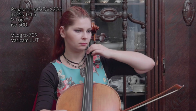 GH4/DVX200 画质PK(V Log/LUTs)