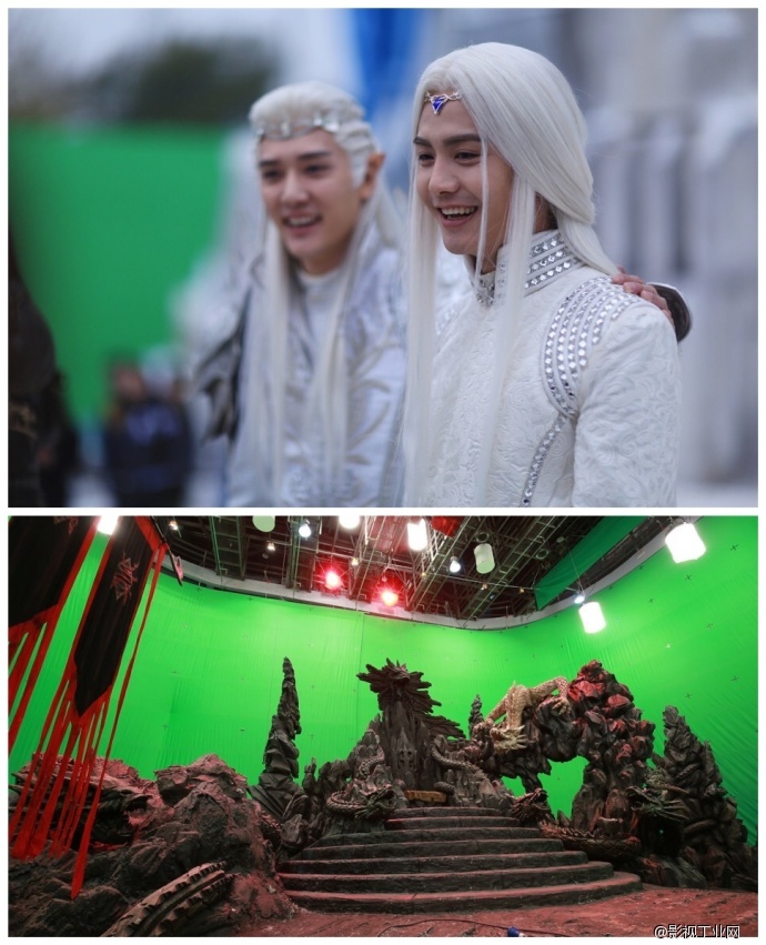 《幻城》部分特效化妆揭秘!