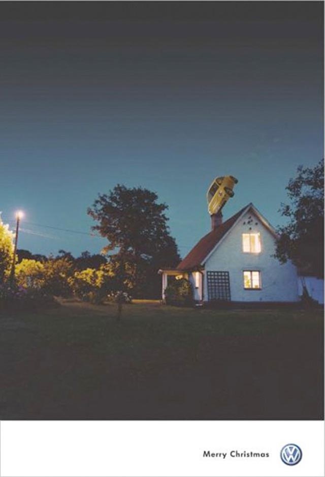 全球50张最具创意的圣诞广告