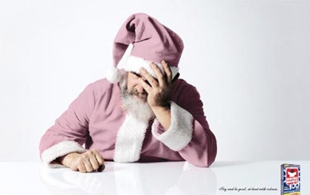 全球50张最具创意的圣诞广告