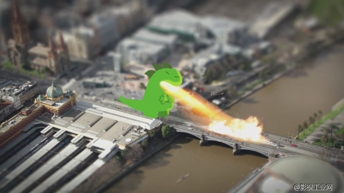 【开眼界】移轴摄影和2D动画结合的创意短片:Bless you