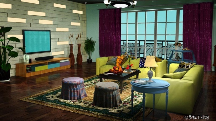 《北漂》主场景