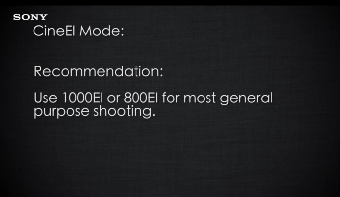 浅析Sony FS7 Cine EI模式 - 影视工业网