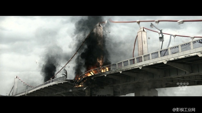 《伦敦陷落》切尔西桥爆炸视效赏析