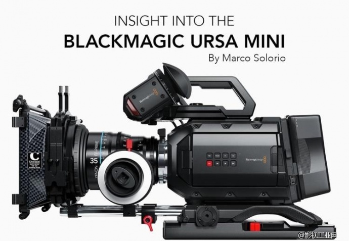 blackmagic ursa mini 4k ef/pl bmd 4k摄影机 ,套装送128g的cfast卡!