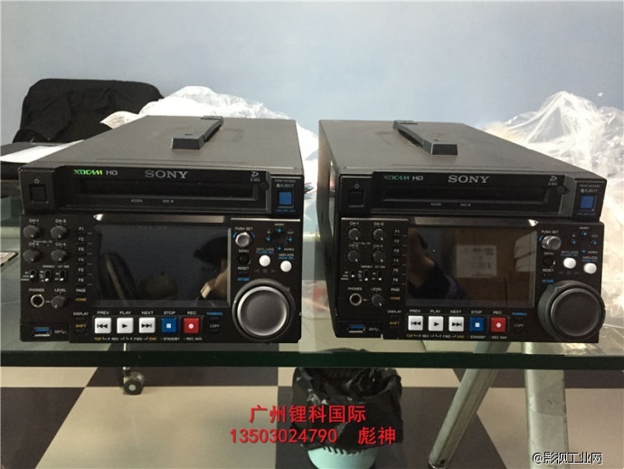 索尼soy pdw-hd1550 xdcam hd422 专业光盘录像机/放像机