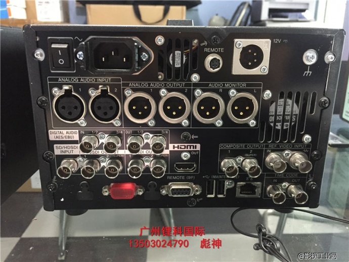 索尼soy pdw-hd1550 xdcam hd422 专业光盘录像机/放像机