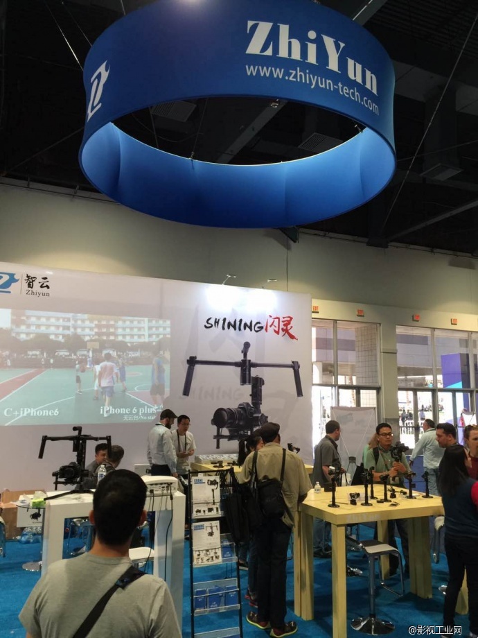 【NAB Show 2016】智云携3款新品在NAB亮相 直击现场