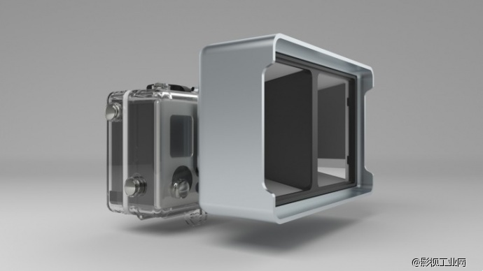 一台Gopro加这个50美元的镜头即可拍3D!