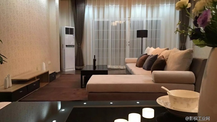 亿动力数字影视基地影棚 101号实景棚—简约时尚风格