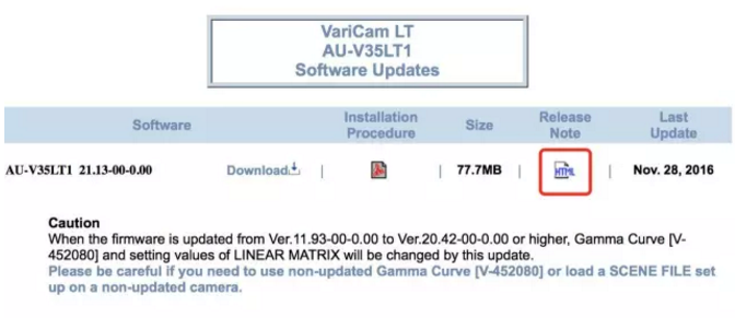 【重大更新】中文菜单用起来!Varicam LT最新固件升级