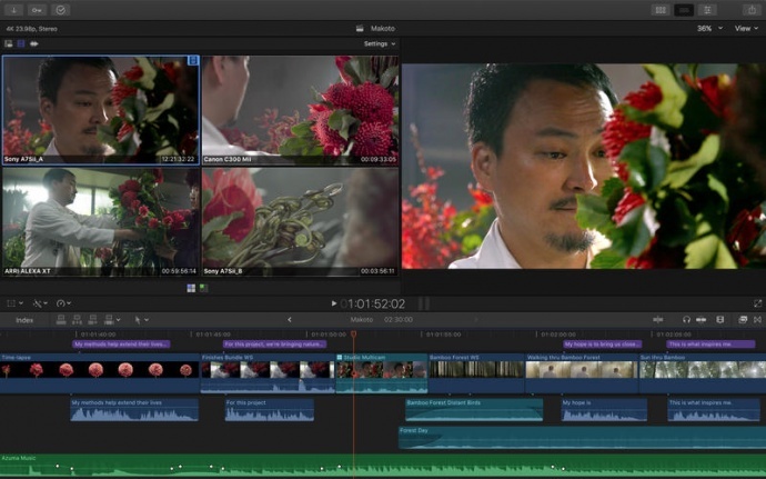 Final Cut Pro X 10.3.2新功能说明