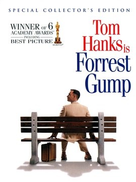 《阿甘正传》一个人的励志史!生命就像一盒巧克力 你永远不知道你将拿到哪一味!