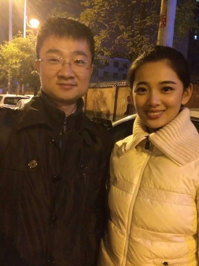 导演谢鹏举和女主张倩茹 导演谢鹏举和女主张倩茹