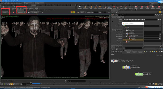 【特效】Houdini 16【创意云】5分钟学会制作丧尸群集动画(一) - 影视工业网