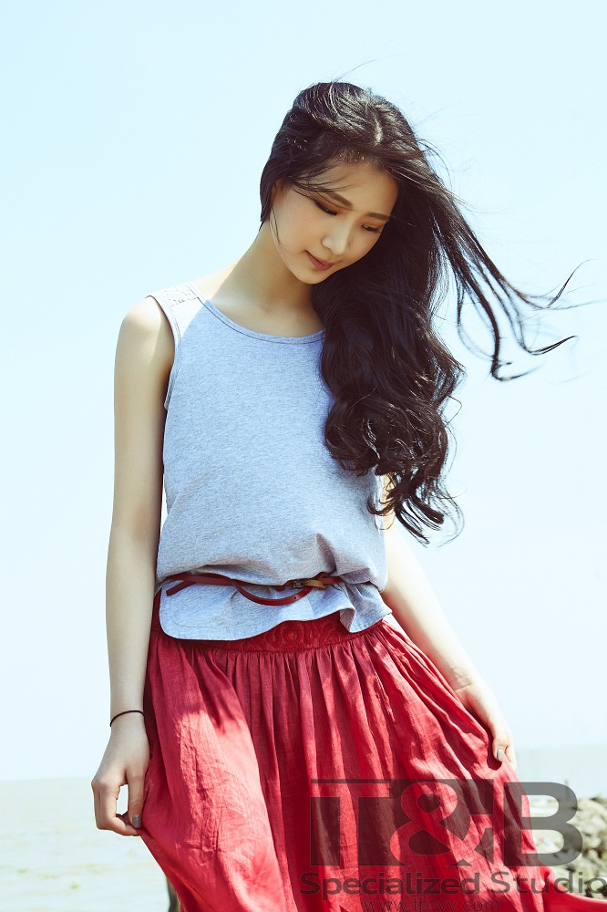 夏季女装女裙拍摄 棉麻布衣模特拍摄 堂本TB摄影工作室