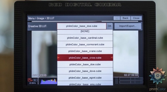 RED摄影机在IPP2模式下，快速出风格的LUTs大放送！