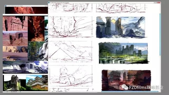 朱峰设计教程之环境混合03：先简单画，不要因为难而迷失最初的想法