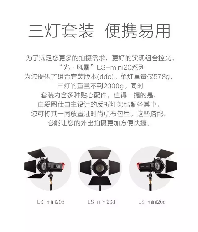 终于等到你!LS-mini20影视灯!