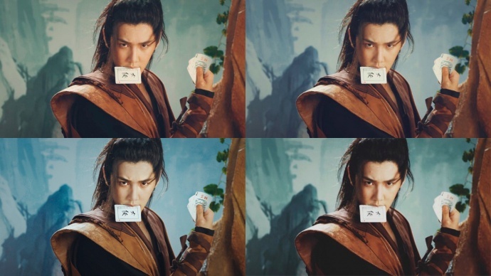 《超次元偶像》武侠风贴片 调色手记