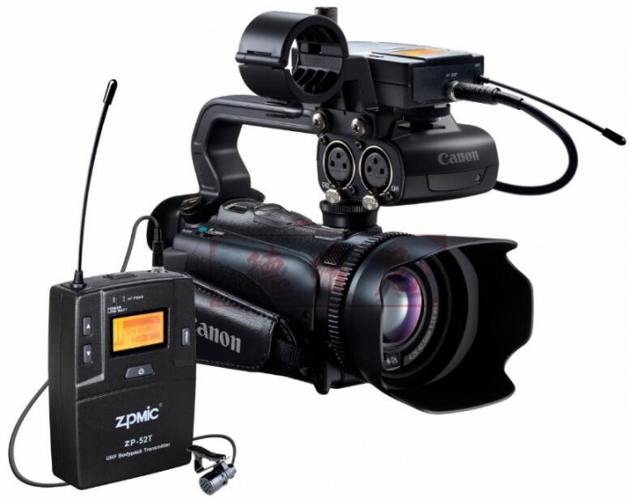 ZPMIC手机微单摄像机相机无线小蜜蜂采访话筒