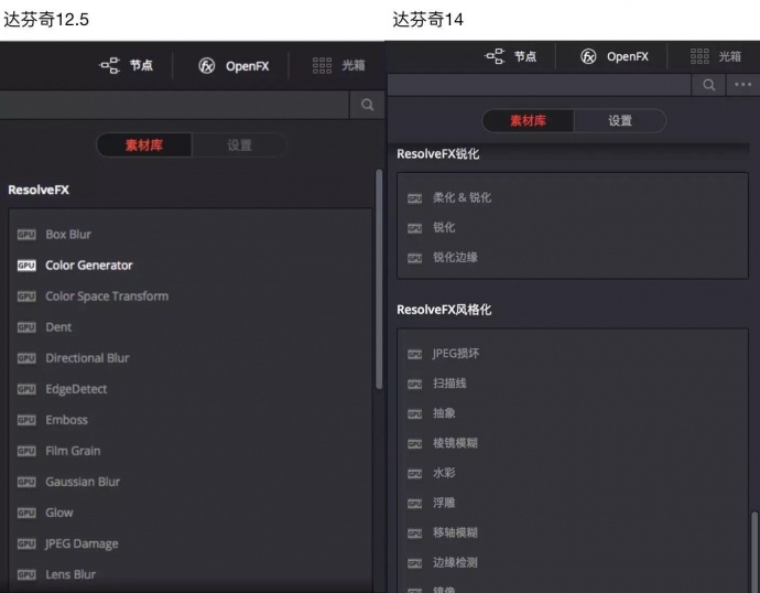 DaVinci Resolve14正式版上线,小心数据“丢失”看完文章再升级