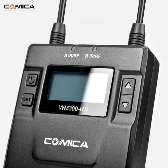 ICA-U段96频 120m无线领夹麦克风 相机手机摄