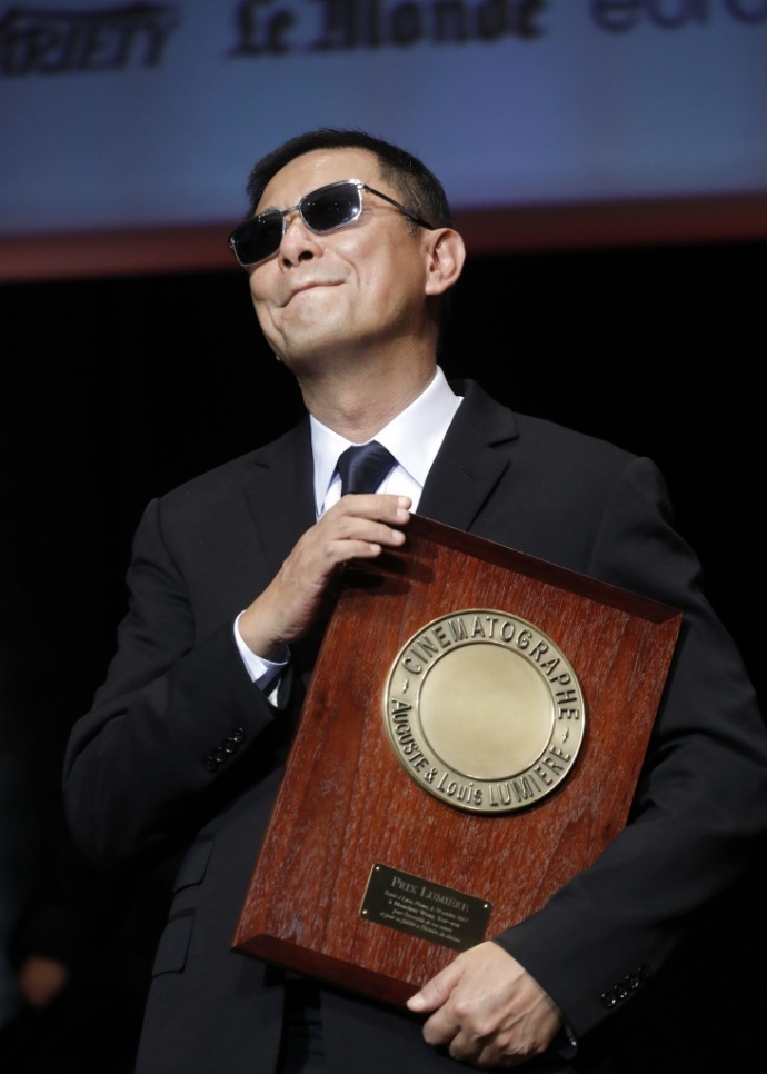 王家卫获“卢米埃尔大奖”：即便我们没有很多钱或时间，但我们只想把它做好