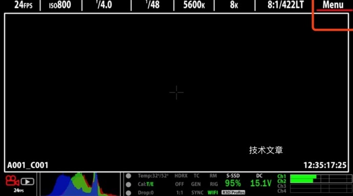 5个选择,2个初始化,只需七步完成RED开机“体检 ”
