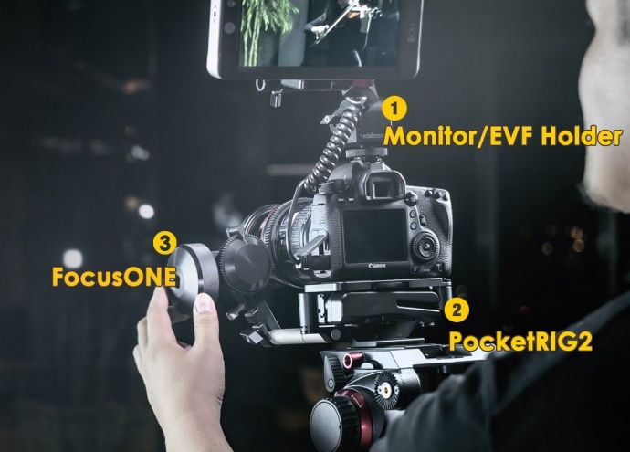 能放进口袋里的完美配件:Monitor/EVF Holder、PocketRIG2、FocusONE