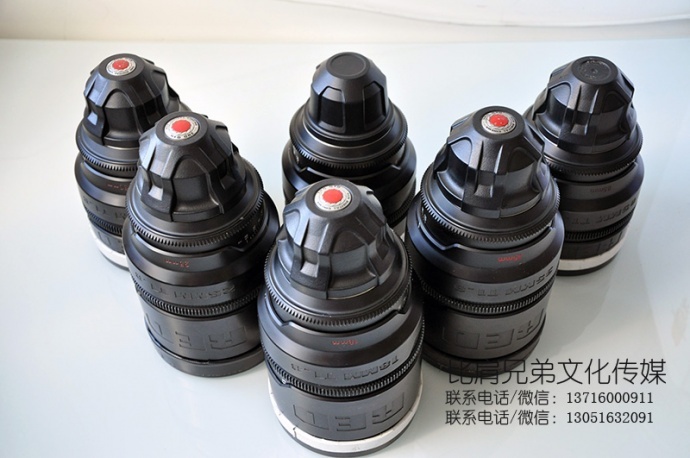 比肩兄弟***出售RED PRO 定焦镜头组