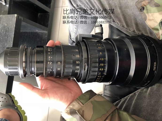 出法国安琴变焦电影镜头Angenieux HR 25-250mm T3.5